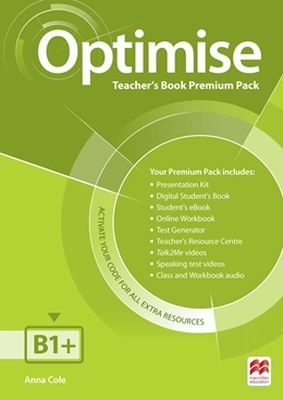 Optimise B1+ Teacher’s Book Premium Pack