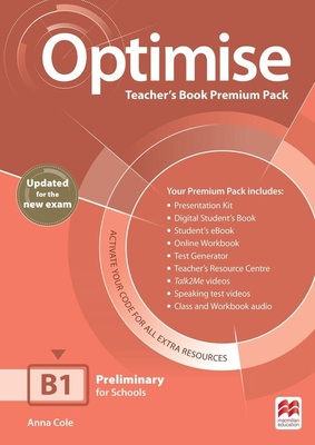 Optimise B1 Updated Teacher's Book Premium Pack