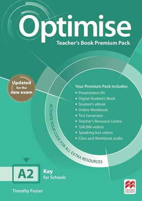 Optimise A2 Updated Teacher's Book Premium Pack